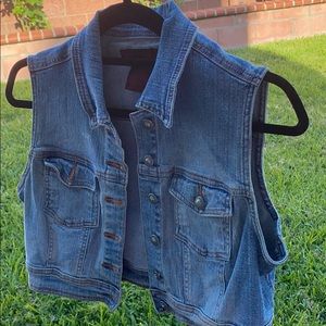 Denim vest